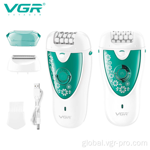 Household Hair Removal Appliances VGR V-722 Household Rechargeable Electric Lady Epilator Supplier